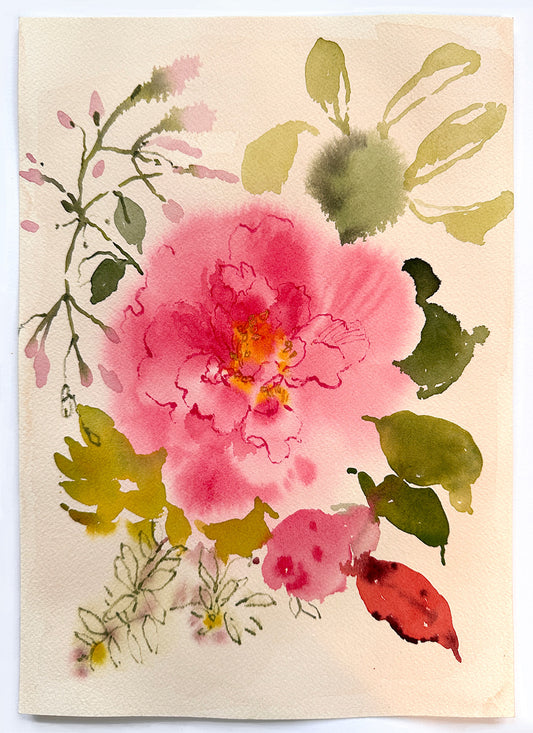 PAINT A CAMELLIA WITH ME